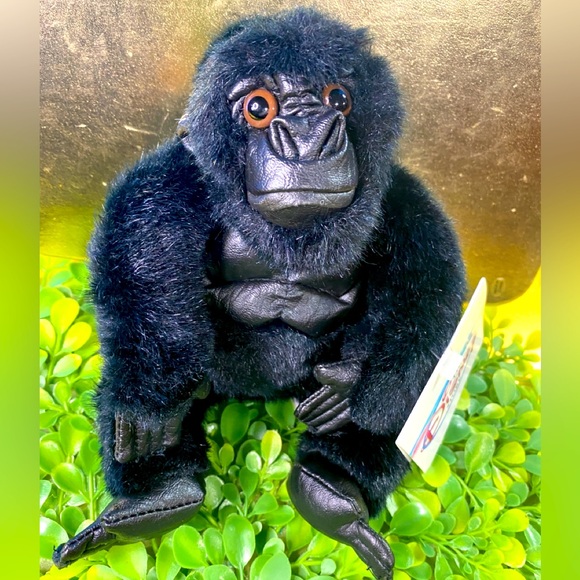 DISNEY STORE NWT VINTAGE 1990s MIGHTY JOE YOUNG BLACK GORILLA BEAN BAG PLUSH - Picture 13 of 13